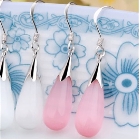 NEW!💙💎PINK💗OPAL! TEARDROP WATER DROPS💎💙PRETTY - Picture 4 of 8